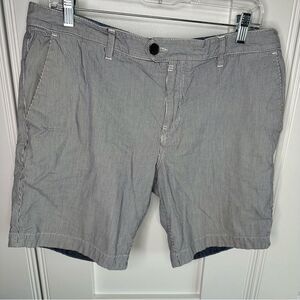 Ted Baker 36 Gray Flat Front Shorts (r1)